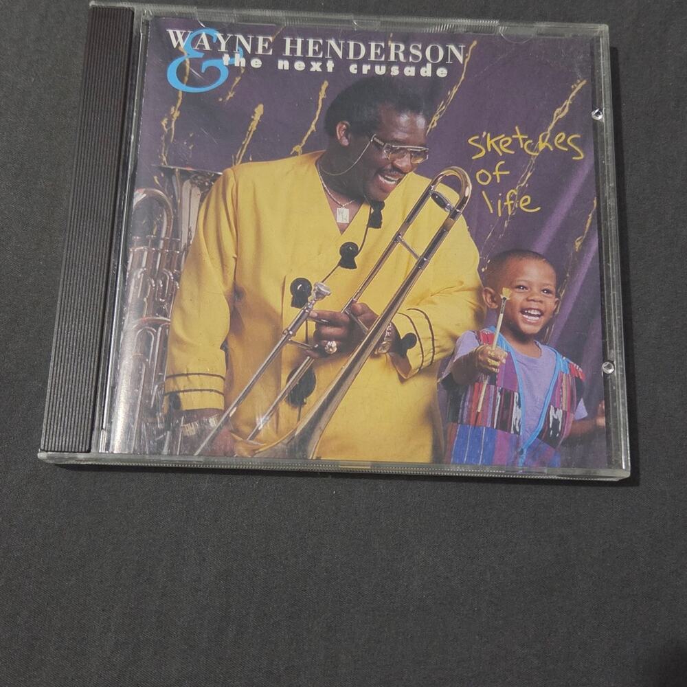 Vtg 1993 Wayne Henderson & The Next Crusade Sketches of Life CD